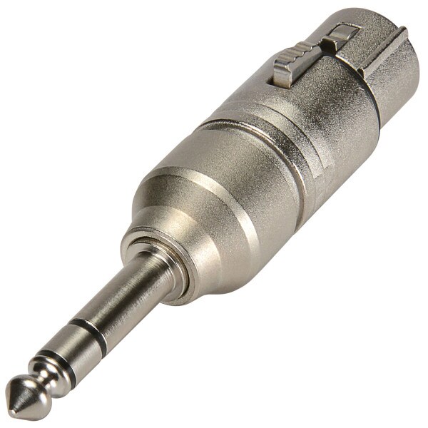 Main product image for Neutrik NA3FP XLR Female Adapter to 1/4" St 092-2212